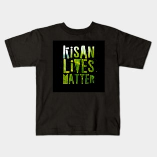 KISAN LIVES MATTER Kids T-Shirt